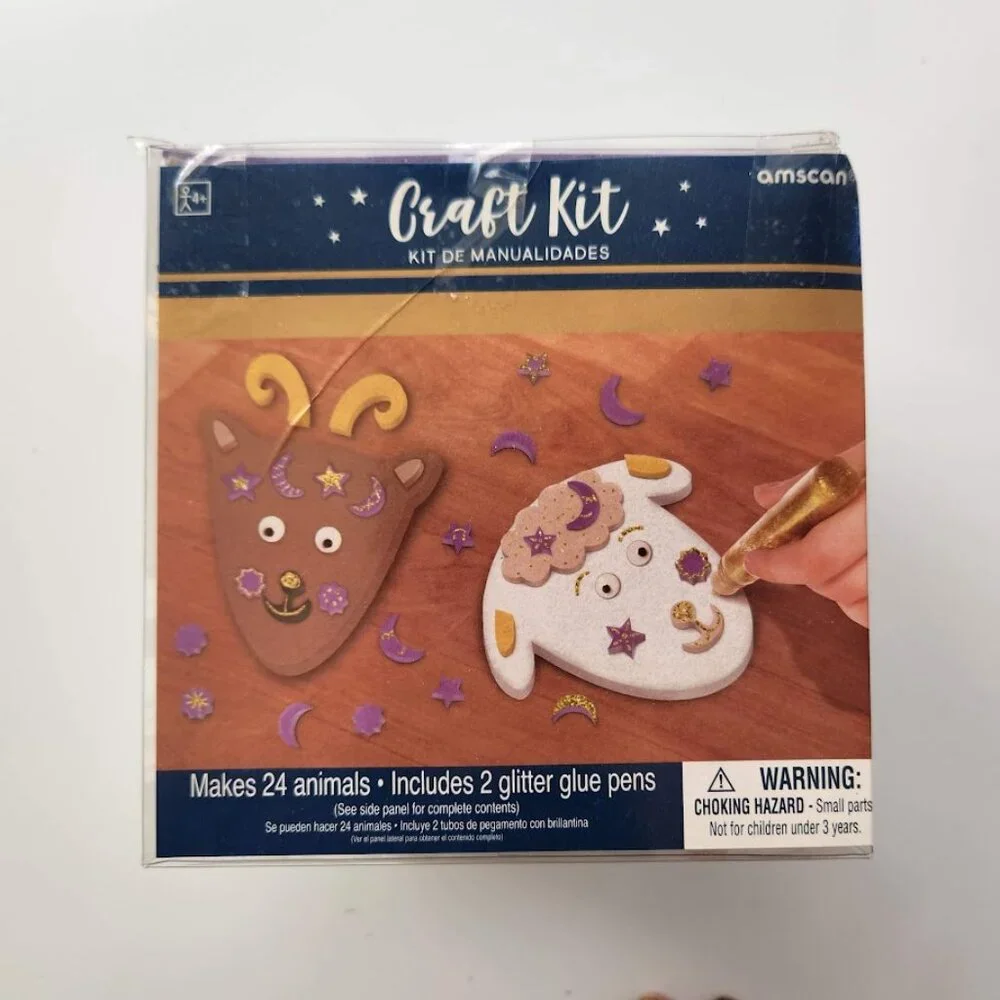 NEW Sheep Foam Craft Kit Kids Art Supplies Eid Mubarak Ramadan Party Favors Goat